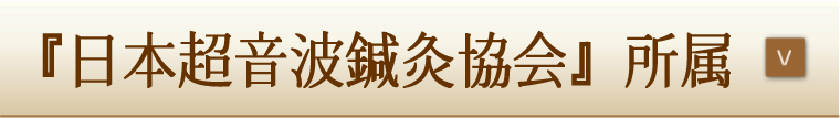 『日本超音波鍼灸協会』所属