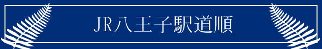 JR八王子駅道順