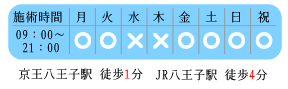 京王八王子駅 徒歩1分　JR八王子駅 徒歩4分